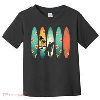 Surfer Beach Surfing Hawaiian Surfboarder Funny Surf Toddler T-Shirt thumb 0