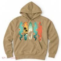 Surfer Beach Surfing Hawaiian Surfboarder Funny Surf Hoodie thumb 0