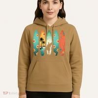 Surfer Beach Surfing Hawaiian Surfboarder Funny Surf Hoodie thumb 5