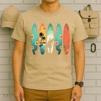 Surfer Beach Surfing Hawaiian Surfboarder Funny Surf T-Shirt thumb 6