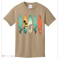 Surfer Beach Surfing Hawaiian Surfboarder Funny Surf Kids T-Shirt thumb 0