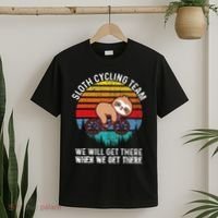 Sloth Bike Sloth Bike Riding Cycling Team T-Shirt thumb 2
