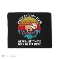 Sloth Bike Sloth Bike Riding Cycling Team Mousepad thumb 0