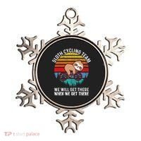 Sloth Bike Sloth Bike Riding Cycling Team Ornament thumb 0