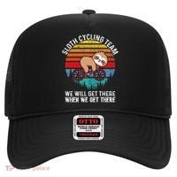 Sloth Bike Sloth Bike Riding Cycling Team Hat thumb 0
