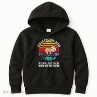 Sloth Bike Sloth Bike Riding Cycling Team Kids Hoodie thumb 0