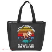 Sloth Bike Sloth Bike Riding Cycling Team Tote Bag thumb 0
