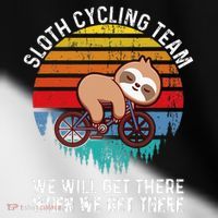 Sloth Bike Sloth Bike Riding Cycling Team Toddler Fine Jersey T-Shirt thumb 2