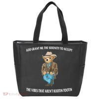 Serenity Bear Tote Bag thumb 0
