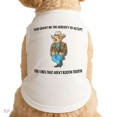 Serenity Bear Doggie Tank