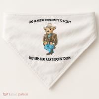 Serenity Bear USA-Made Doggie Bandana thumb 0