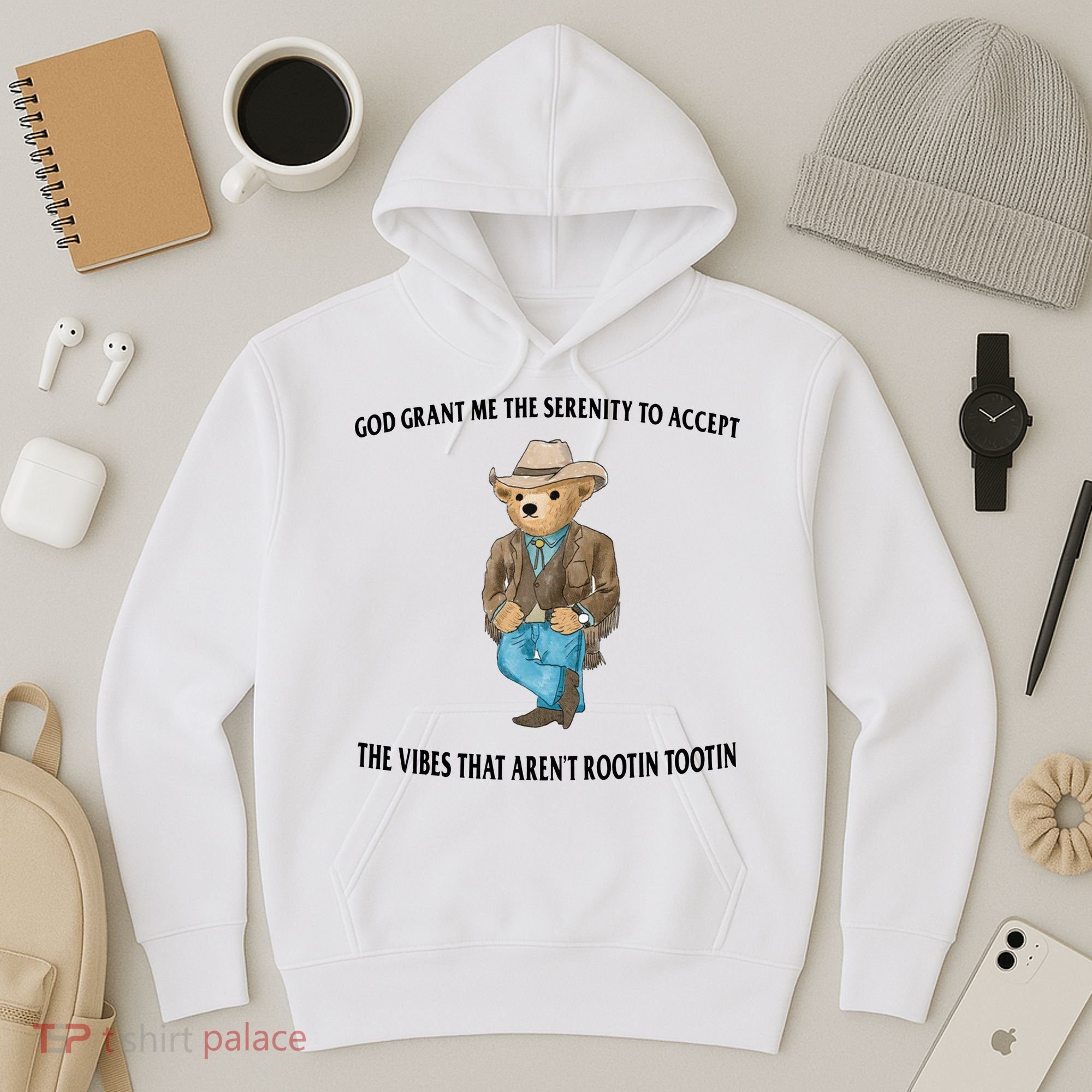 Serenity Bear Hoodie