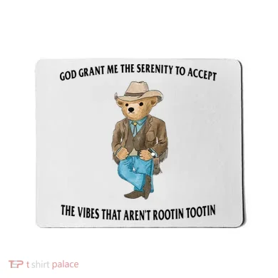 Serenity Bear Mousepad