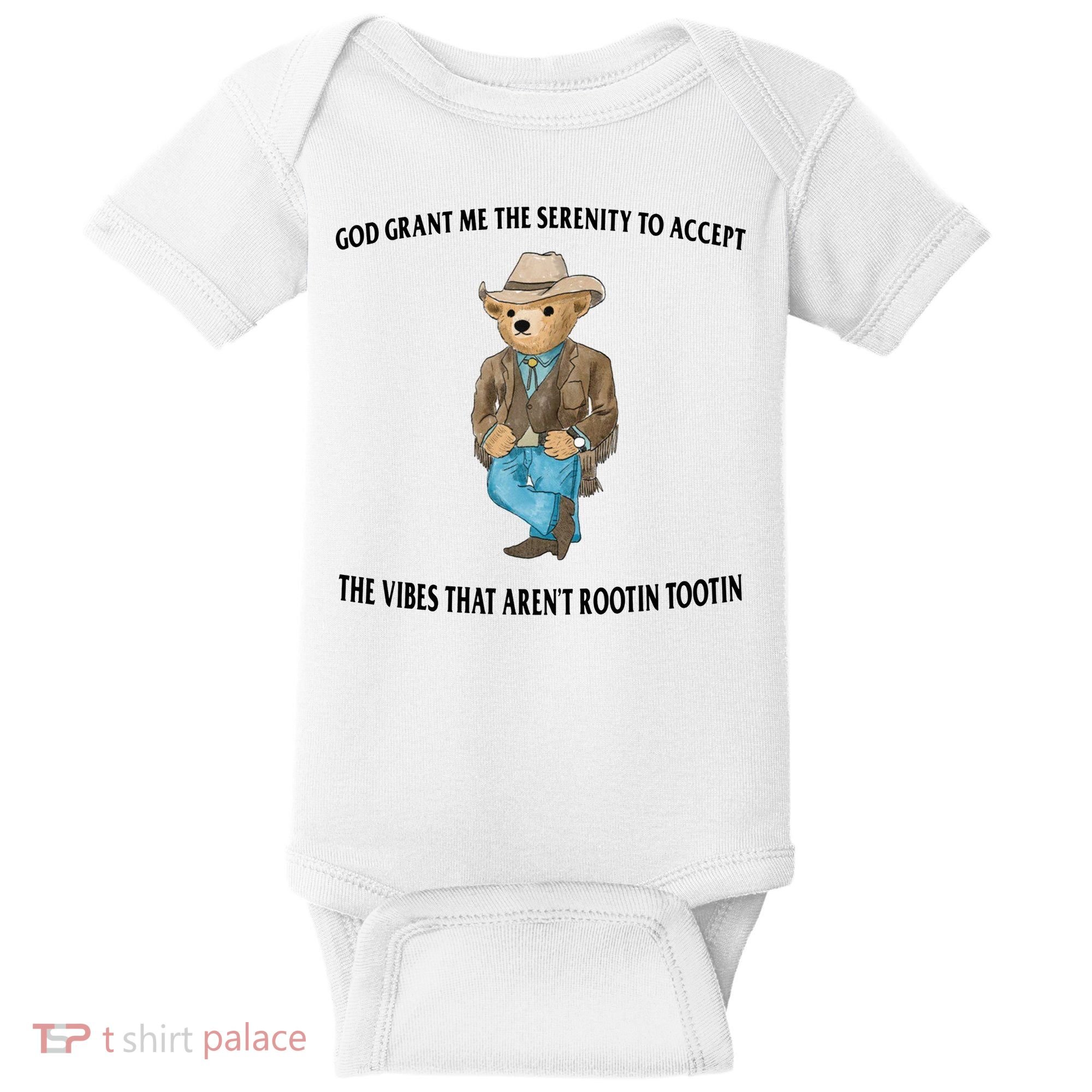 Serenity Bear Baby Bodysuit