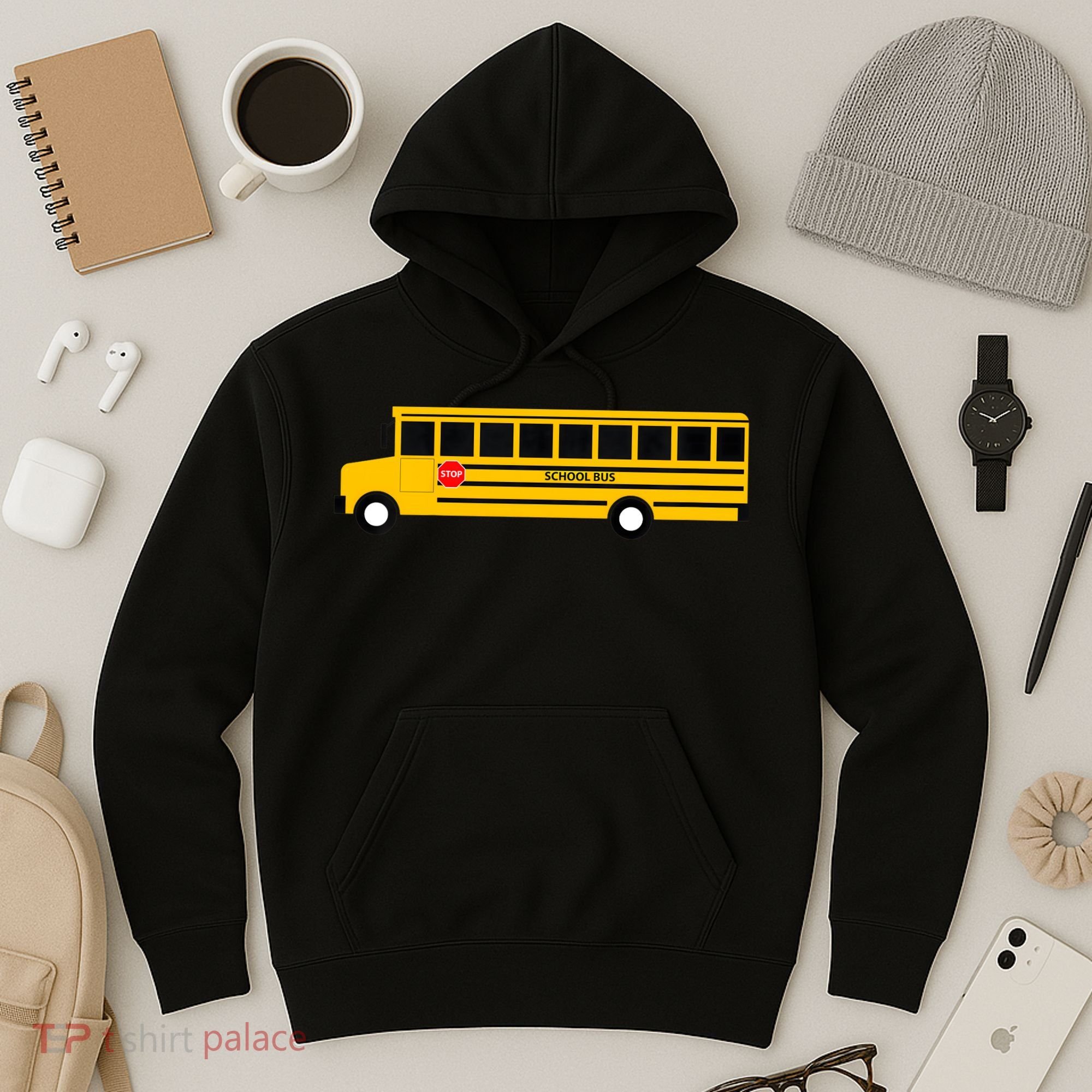 School Bus Hoodie