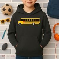 School Bus Kids Hoodie thumb 2
