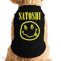 Satoshi Bitcoin Doggie Tank thumb 0