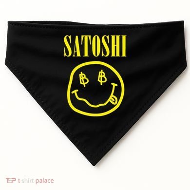 Satoshi Bitcoin USA-Made Doggie Bandana