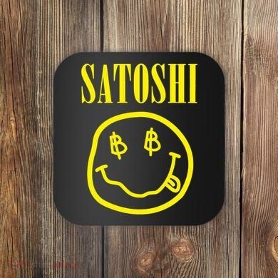 Satoshi Bitcoin Coaster