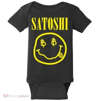 Satoshi Bitcoin Baby Bodysuit