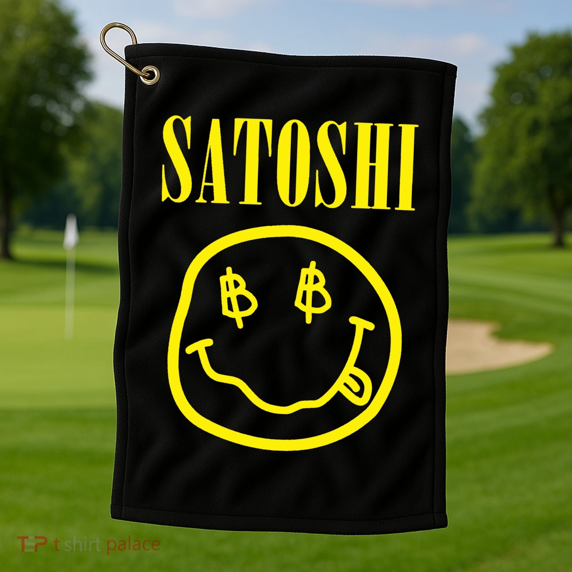 Satoshi Bitcoin Golf Towel