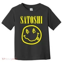 Satoshi Bitcoin Toddler T-Shirt thumb 0