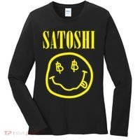 Satoshi Bitcoin Women's Long Sleeve Shirt thumb 0