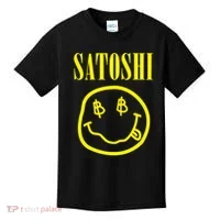 Satoshi Bitcoin Kids T-Shirt thumb 0