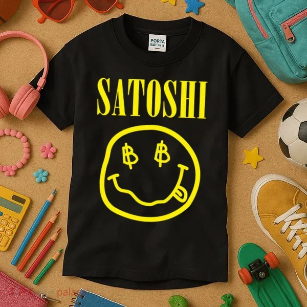 Satoshi Bitcoin Kids T-Shirt