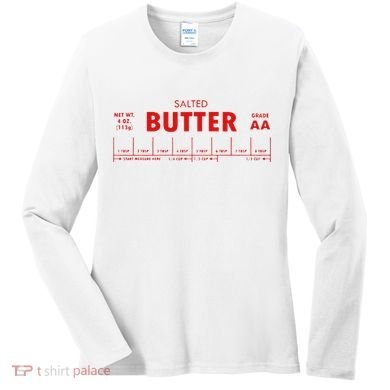 Salted Butter Women's Long Sleeve Shirt