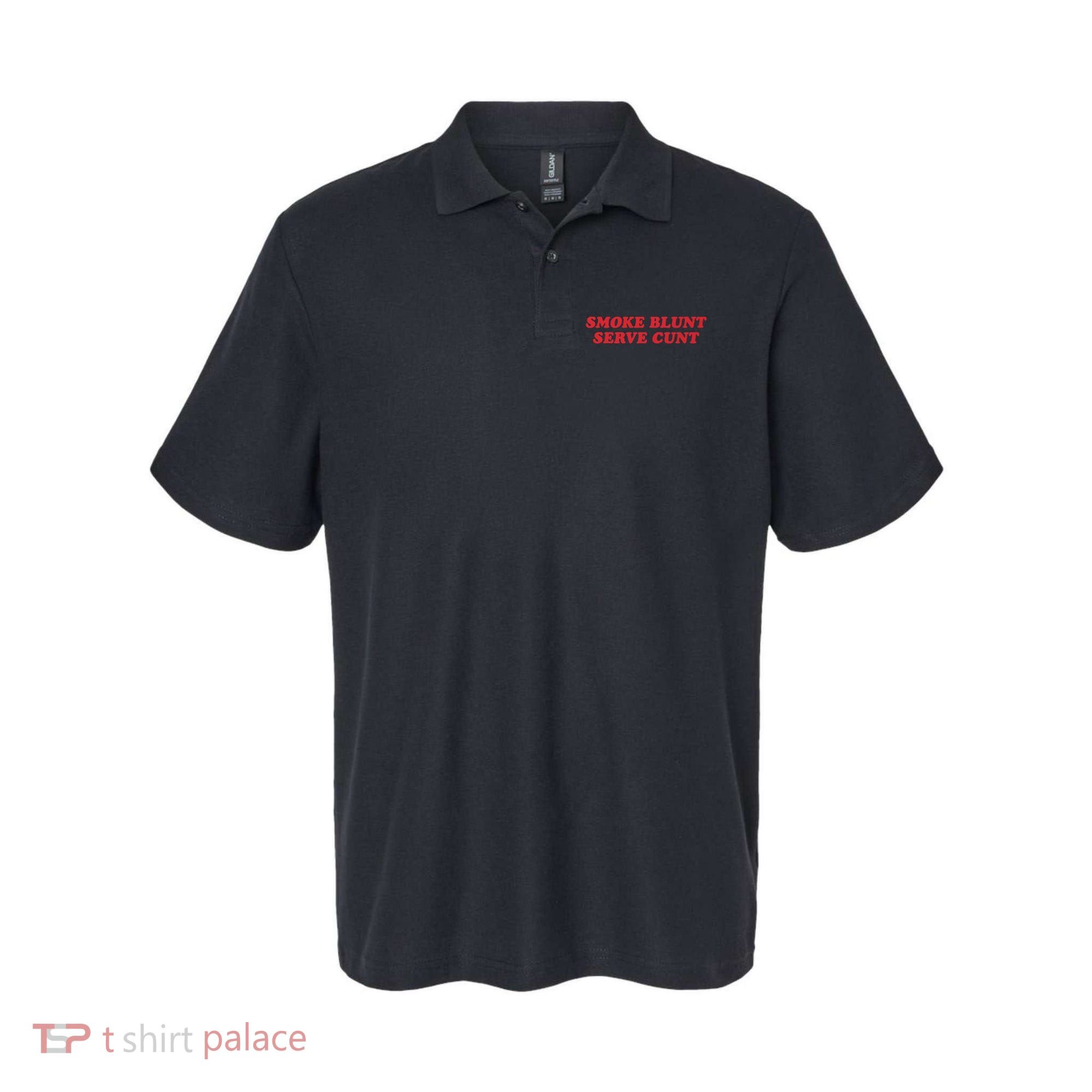 Smoke Blunt Serve Cunt Polo
