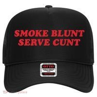 Smoke Blunt Serve Cunt Hat thumb 0