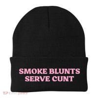 Smoke Blunts Serve Cunt Beanie thumb 0