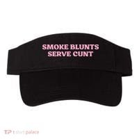 Smoke Blunts Serve Cunt Visor thumb 0