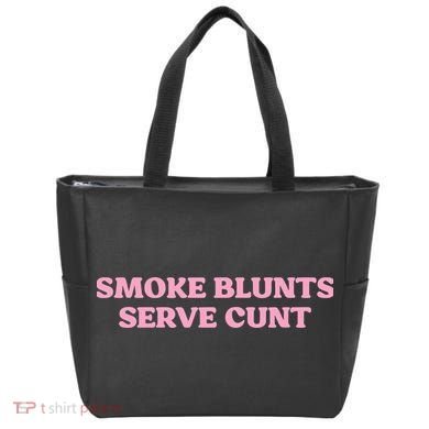 Smoke Blunts Serve Cunt Tote Bag