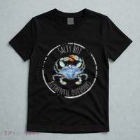 Salty Boy Salty Attitude Funny Fishing Crab Fishing Salty T-Shirt thumb 5