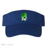Soccer Ball Shamrock Funny Irish St Patrick Day Visor thumb 0