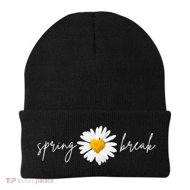 Spring Break Sunflower Beanie