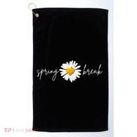 Spring Break Sunflower Golf Towel thumb 0