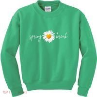 Spring Break Sunflower Kids Sweatshirt thumb 0
