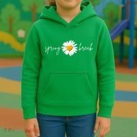 Spring Break Sunflower Kids Hoodie thumb 3