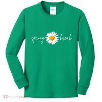 Spring Break Sunflower Kids Long Sleeve Shirt thumb 0
