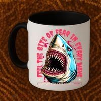 SHARK BITE Coffee Mug thumb 2