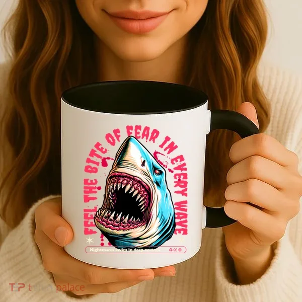 SHARK BITE Coffee Mug