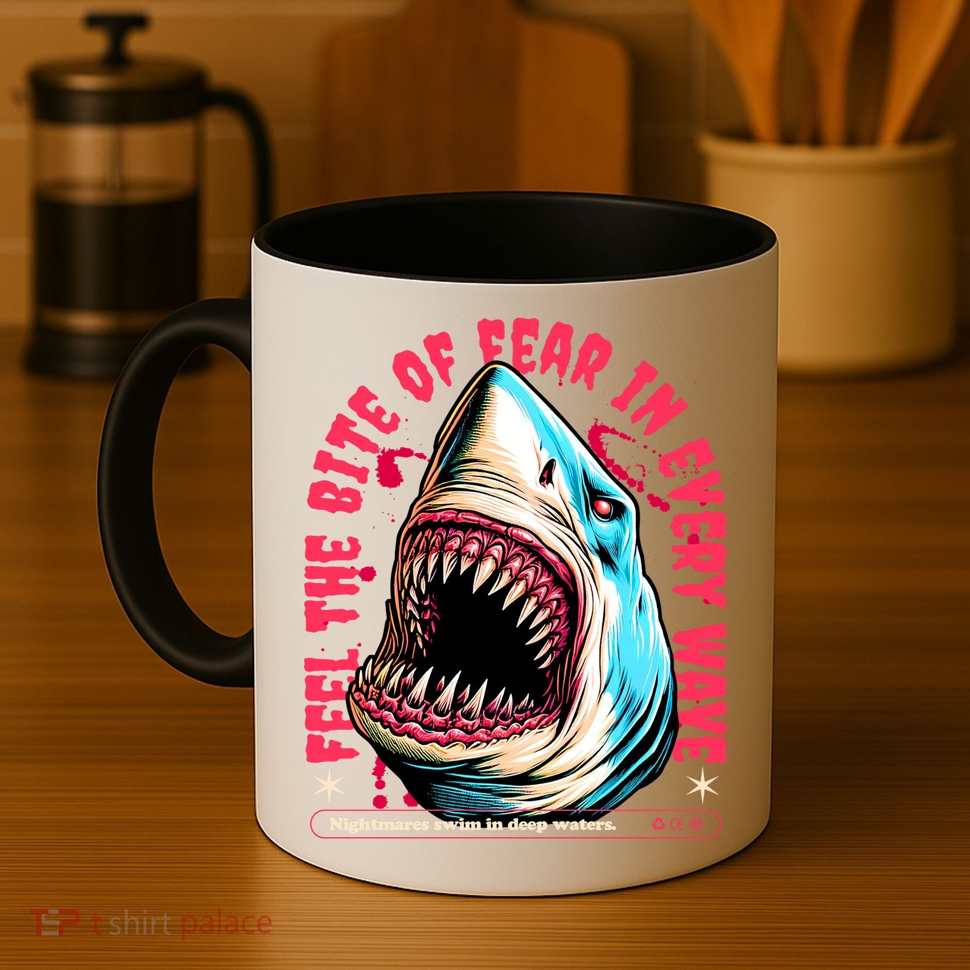SHARK BITE Coffee Mug