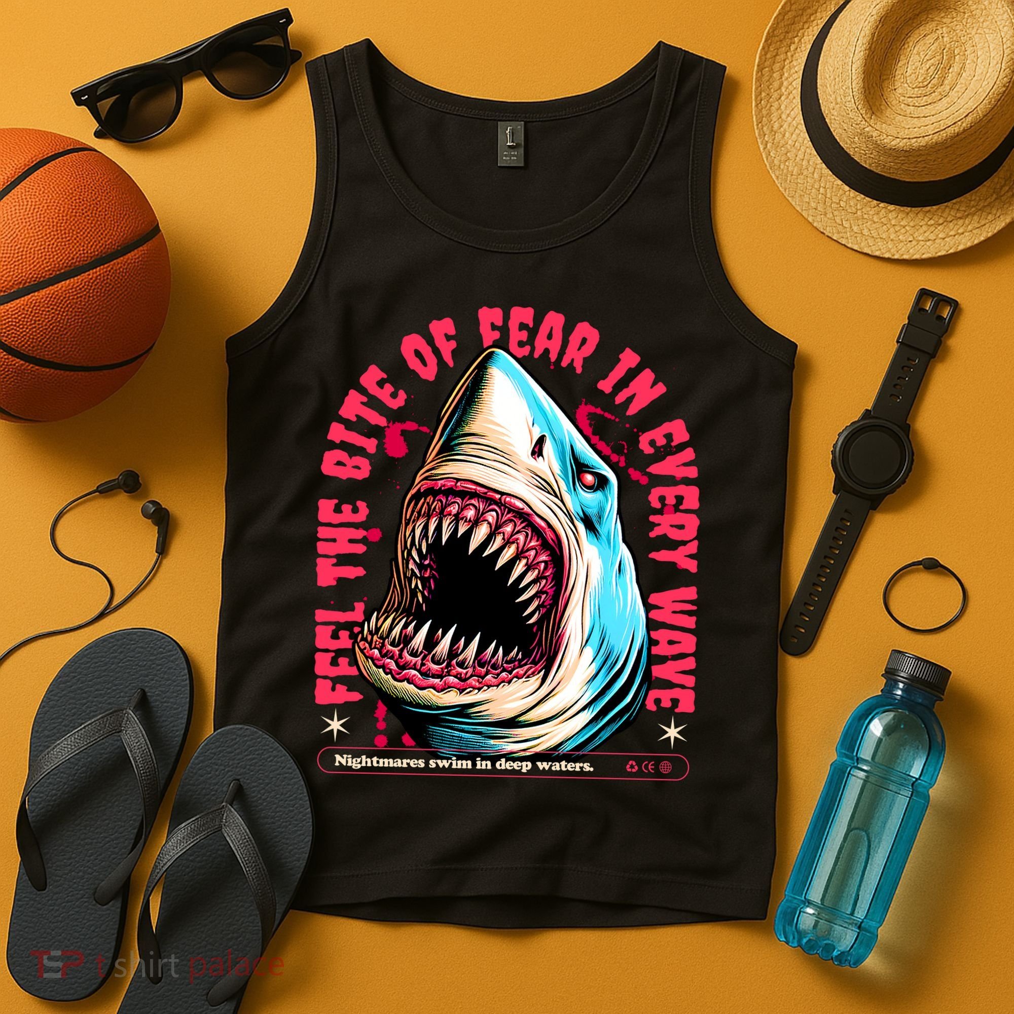 SHARK BITE Tank Top