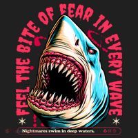 SHARK BITE Golf Towel thumb 3