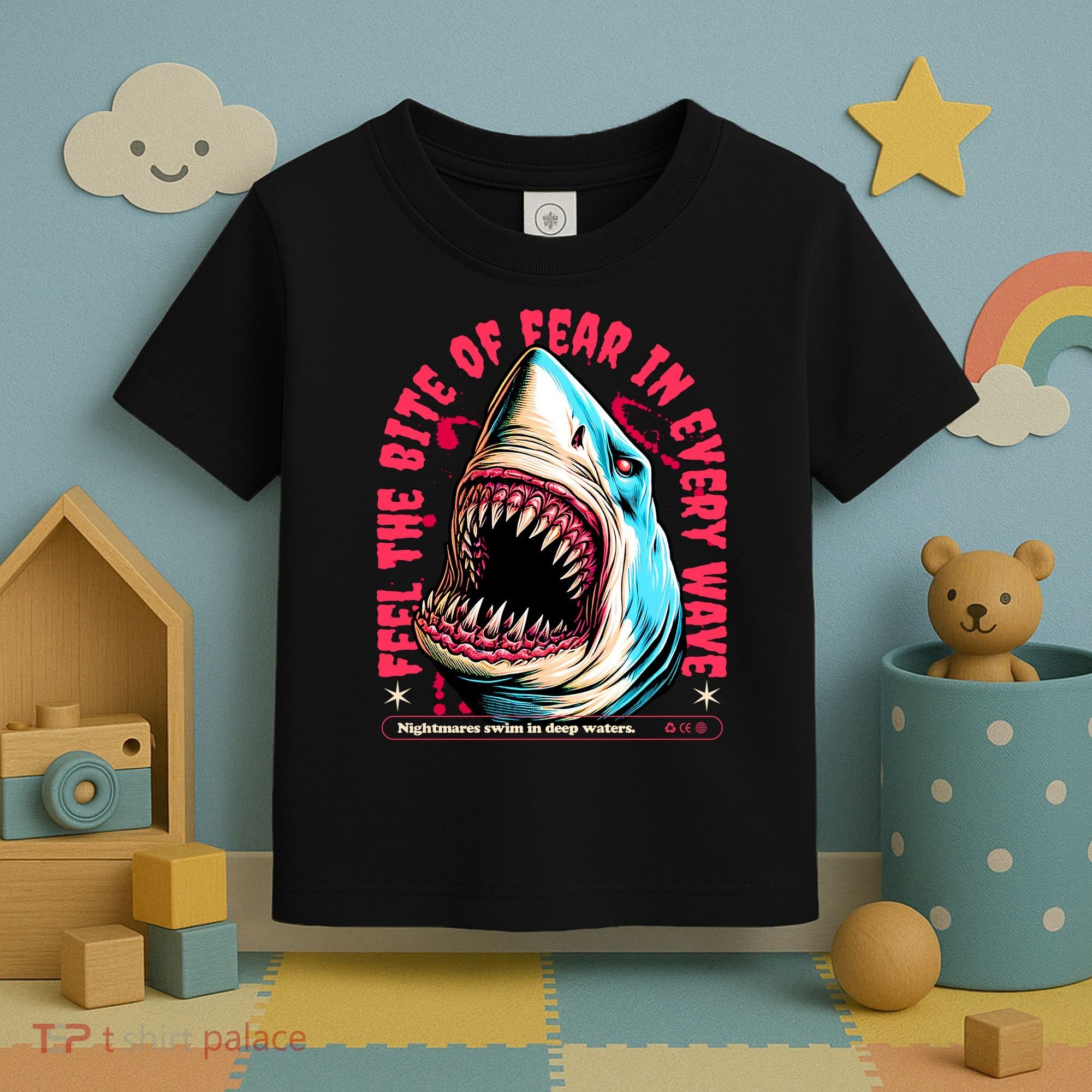 SHARK BITE Toddler T-Shirt
