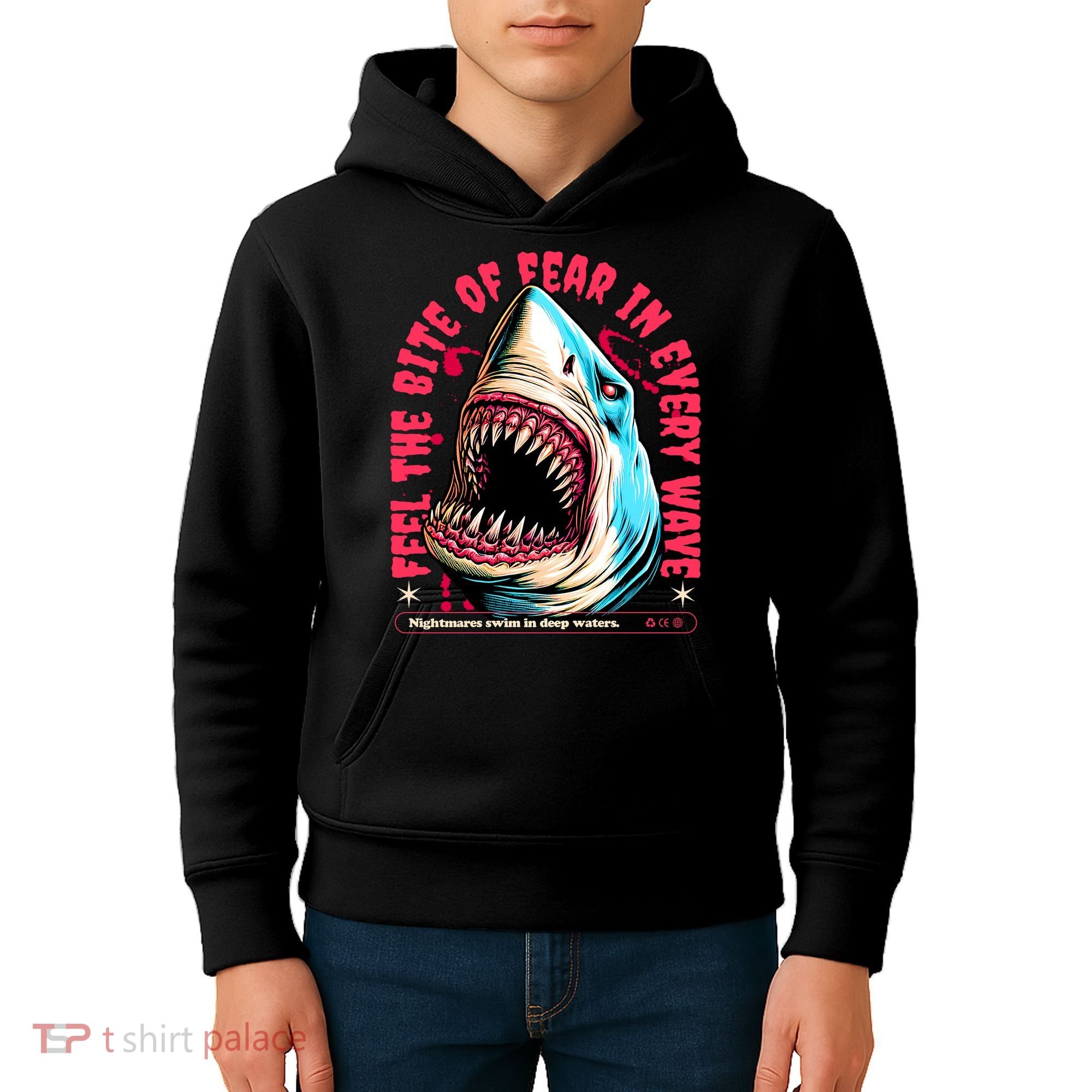 SHARK BITE Kids Hoodie