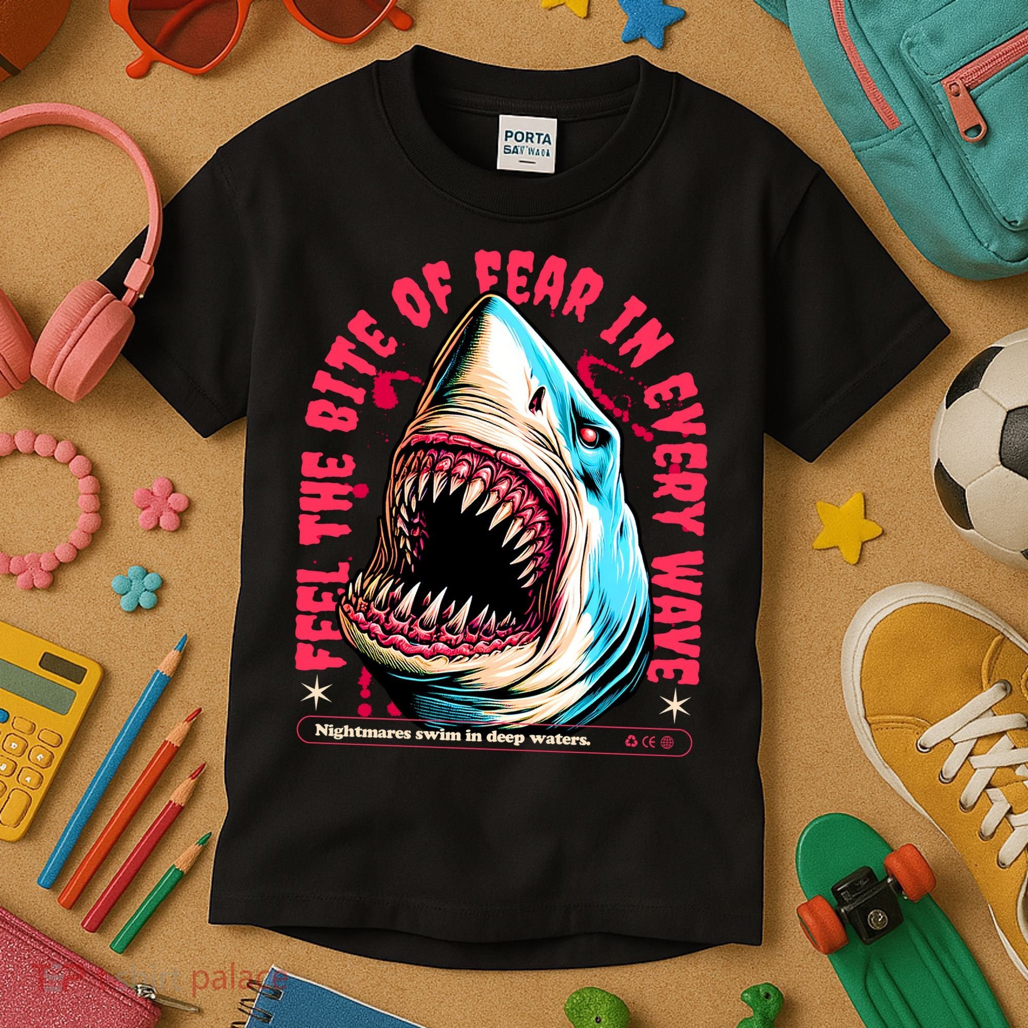 SHARK BITE Kids T-Shirt